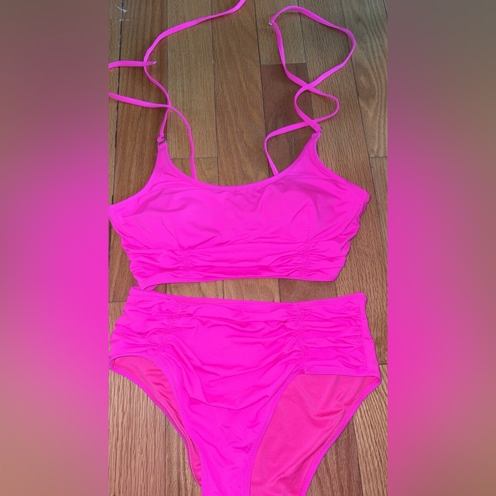 Vibrant Pink Bikini Set